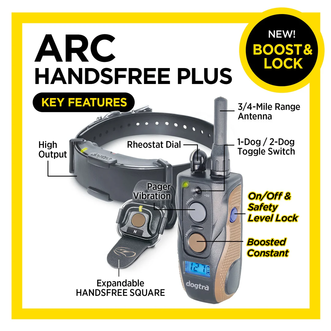 Dogtra ARC Handsfree Plus Boost & Lock - Image 6